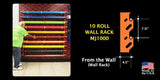 Mondo Raxx Jumbo Media Rack